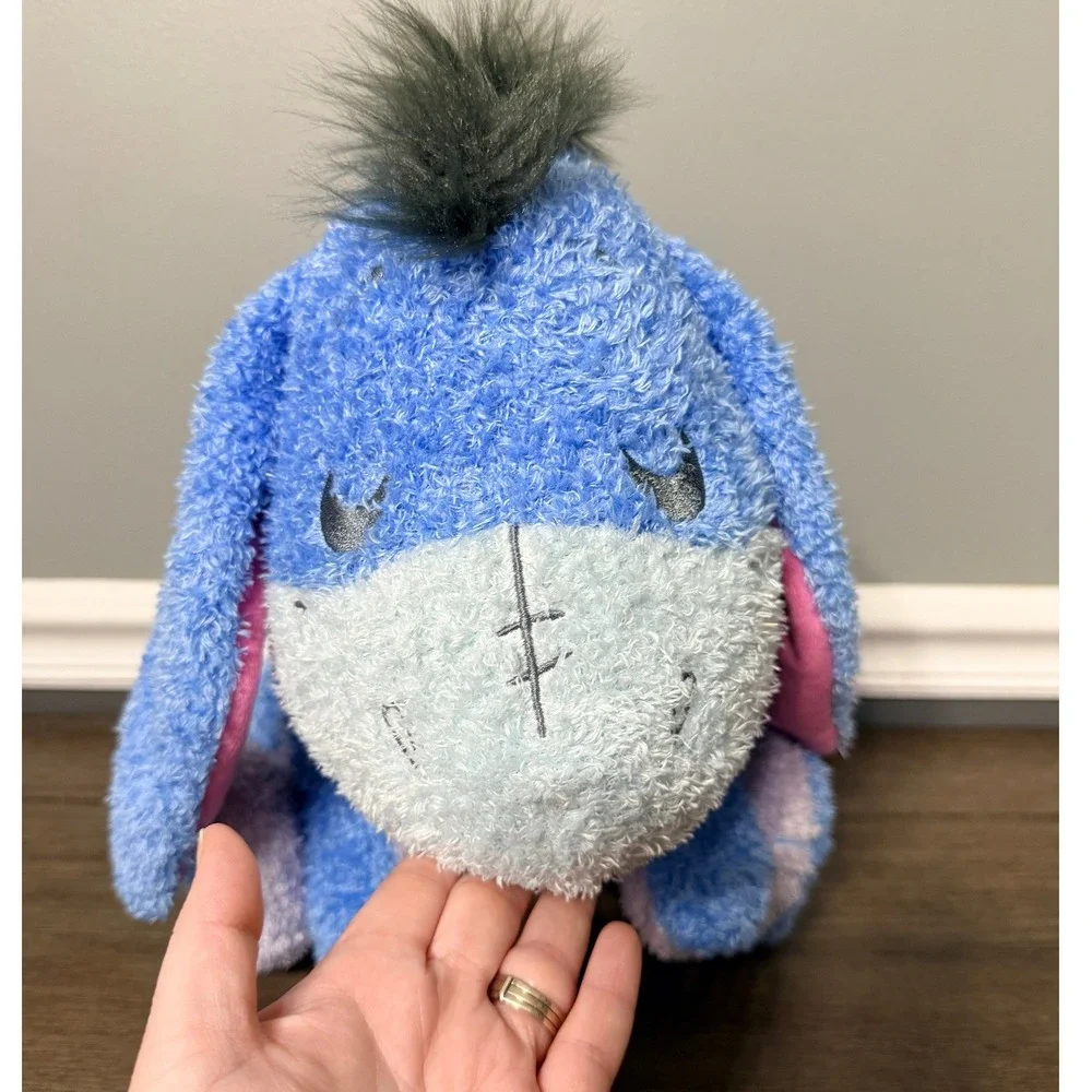 Disney Eeyore Plush Winnie the Pooh Blue Sherpa Textured‎ Stuffed Animal 12